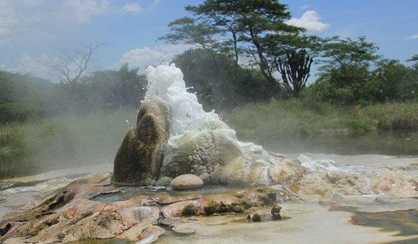 The Kanangorok Hot springs